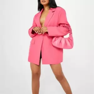 Missguided Oversized Tailored Blazer - Pink