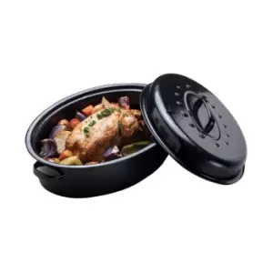 Premier Housewares Casserole Dish 4.5l - Black