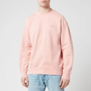 Levis Mens Authentic Logo Crewneck Sweatshirt - Pink - XL