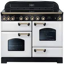 Rangemaster 113120 CDL110EIWH-B Classic Deluxe 110cm Induction Range Cooker WHT - B