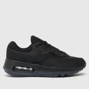 Nike Black Air Max Motif Youth Trainers