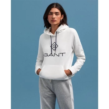 Gant Lock Up Sweat Hoodie - Eggshell 113