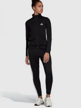 adidas Teamsports Tracksuit - Black, Size L, Women