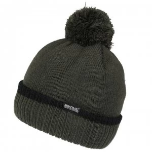 Regatta Davion Bobble Hat III - Khaki/Black