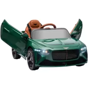 Homcom - Bentley Bacalar Licensed 12V Kids Electric Ride-On w/ Remote - Green - Green