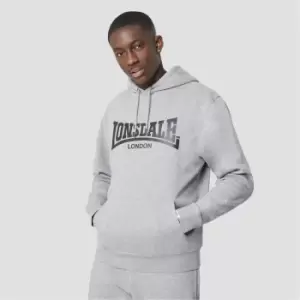 Lonsdale Essentials Logo Hoodie - Grey