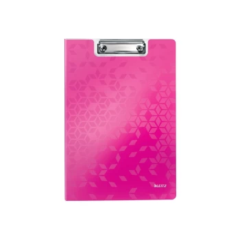 WOW Clipfolder with Cover A4 - Metallic Pink - Outer Carton of 10