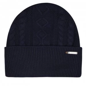 Ted Baker Vartan Beanie - NAVY