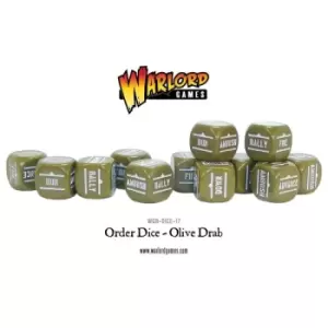 BA Order Dice -Olive drab