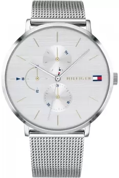 Tommy Hilfiger Jenna Watch And Stainless Steel Tommy Flag Bangle Watch 2770140