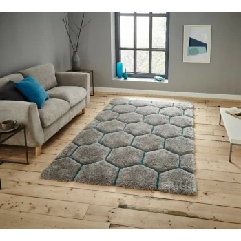 Noble House 30782 30782 Grey Blue 150cm x 230cm Rectangle - Grey