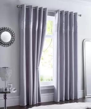 Shimmer Eyelet Curtain