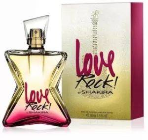 Shakira Love Rock Eau de Toilette For Her 80ml