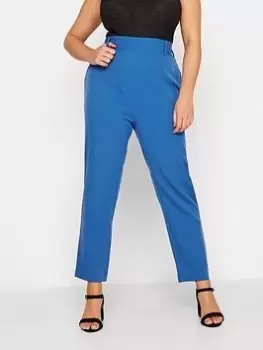 Yours Hazel Tapered Trouser Cobalt, Blue, Size 20, Women