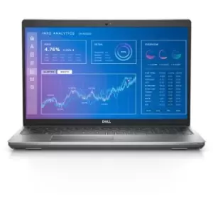 DELL Precision 3571 i7-12700H Mobile workstation 39.6cm (15.6") Full HD Intel Core i7 16GB DDR5-SDRAM 512GB SSD NVIDIA RTX A1000 WiFi 6E (802.11ax) Wi