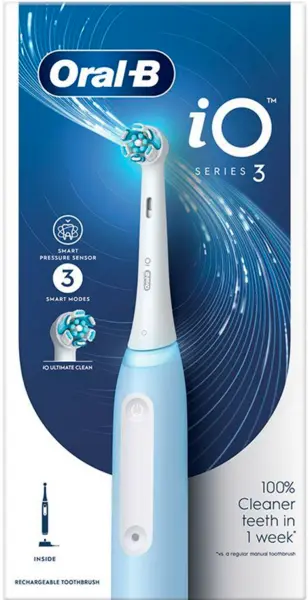 Oral B iO Series 3 VO15001 Ice Blue Electric Toothbrush