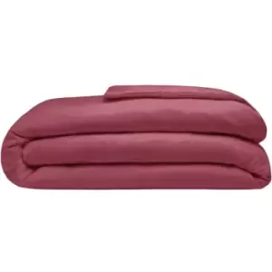 Belledorm Brushed Cotton Duvet Cover (Kingsize) (Red) - Red