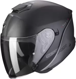 Scorpion EXO-S1 Essence Jet Helmet, black-silver, Size S, black-silver, Size S