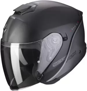 Scorpion EXO-S1 Essence Jet Helmet, black-silver, Size L, black-silver, Size L