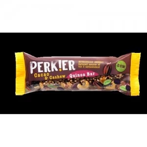 Perkier Cacao & Cashew Quinoa Bar 35g