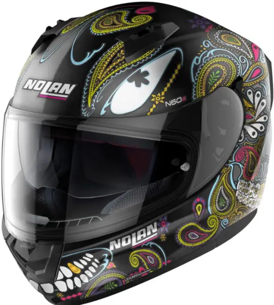 Nolan N60-6 Ritual 67 Flat Black Full Face Helmet XL