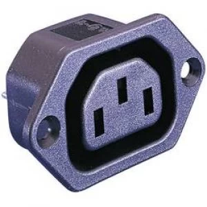 IEC connector C13 Series mains connectors PX Socket vertical vertical