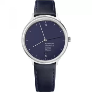 Mens Mondaine Helvetica No1 Light 38mm Watch