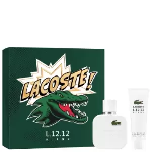 Lacoste Christmas 2022 L.12.12 For Men Blanc Pour Lui Eau de Toilette 50ml Gift Set