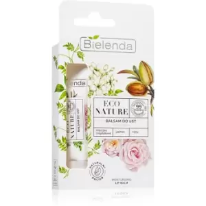 Bielenda ECO NATURE Almond milk + Jasmine + Rose Moisturizing Lip Balm 10 g