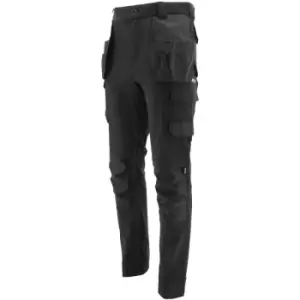 Mens Tech Stretch Work Trousers (42L) (Black) - Caterpillar