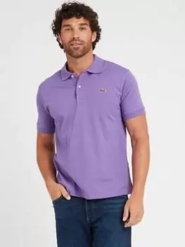 Lacoste L1212 Classic Polo Shirt - Purple, Purple, Size S, Men