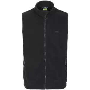 Trespass Mens Othos II Full Zip Fleece Gilet (S) (Black)