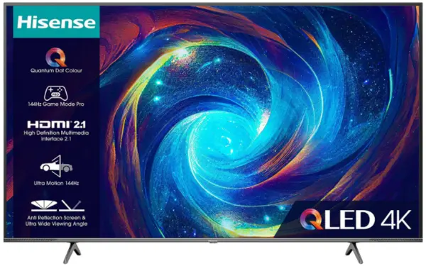 Hisense 75" 75E7KQTUK PRO Smart 4K Ultra HD QLED TV