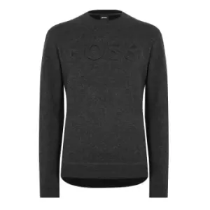 Boss Foccus Knit Jumper - Black