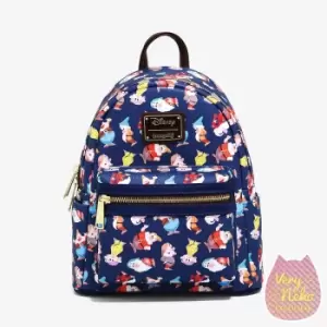 Loungefly Snow White Dwarfs AOP Mini Backpack - VeryNeko Exclusive