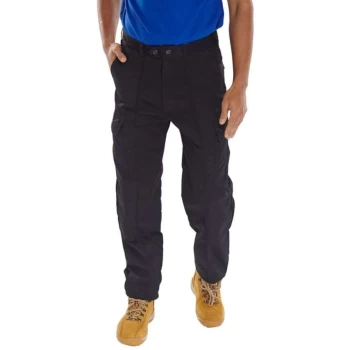 Super Click Drivers Trousers Black - Size 44T