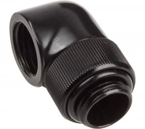 EK-AF Angled 90 Degrees Fitting Adapter Black