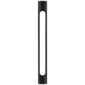 Hawaii 80cm Outdoor Bollard Black Aluminium LED 12W 372Lm 3000K IP65 - Merano