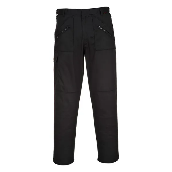 Portwest Action Trousers S887BKX38 Colour: Black