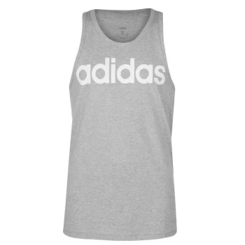 adidas Mens Graphic Tank Top - Grey