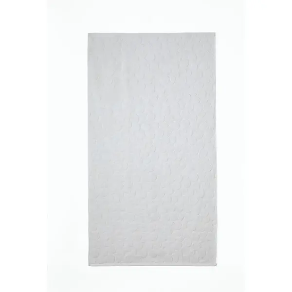 Fusion Ingo Geometric Jacquard 100% Cotton 550gsm Hand Towel, White - Fusion ICLWETXPCU