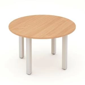 Trexus Meeting Table Round 1200mm Beech Ref I000080