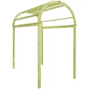 Trellis Arch 125x150x235cm Impregnated Pinewood Vidaxl Green