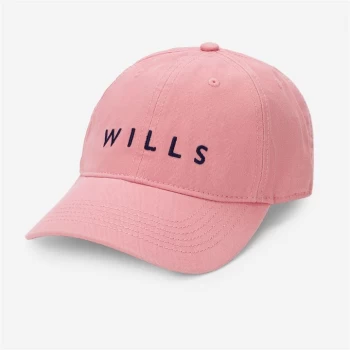 Jack Wills Wills Logo Cap - Pale Pink