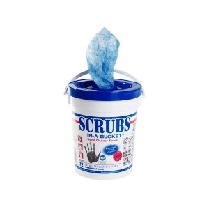 ROCOL NSF SCRUBS Hand Wipes (Tub 72)