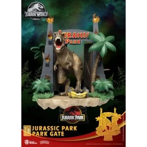 Jurassic Park D-Stage PVC Diorama Park Gate 15cm