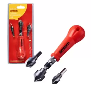 Amtech F0815 3 Piece Countersink Handle Set