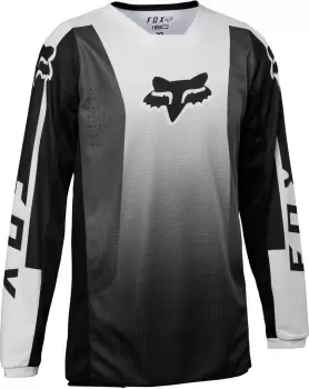 FOX 180 Leed Youth Motocross Jersey, black-white, Size XL, black-white, Size XL