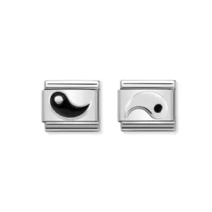 Nomination Classic Silver Yin & Yang Charm Set