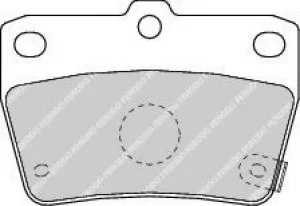 Ferodo FDB1531 Brake Pad Set Front Axle Premier Car